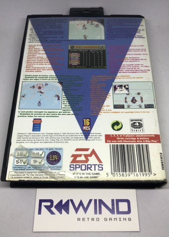 NHL 95 - Mega Drive - Rewind Retro Gaming